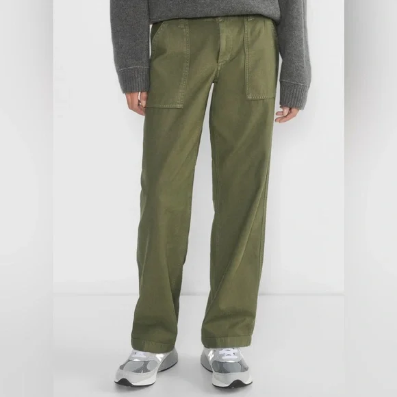 Aritzia TNA Size 4 Marco Pant - Green - Picture 5 of 12